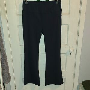 HALARA Navy Active Bootcut Pants